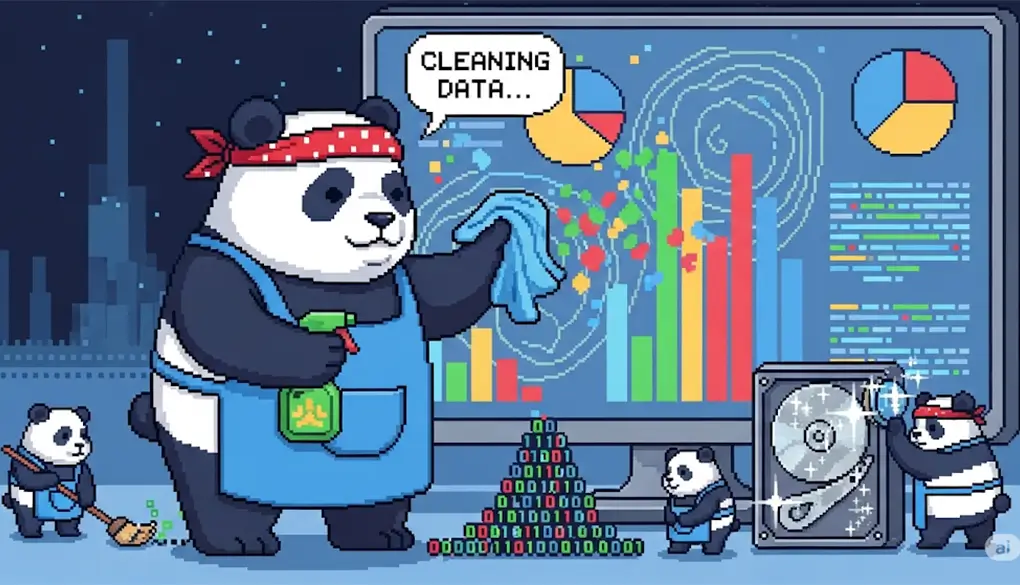 Featured image for article: Pandas Data Cleaning: Handle Duplicates, Missing Values, and Time Logic with Real Examples